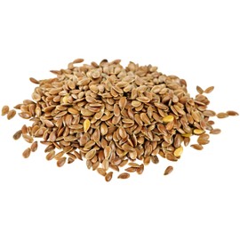 Sussex Wholefoods: Organic Brown Flax Seeds 500g - Nutritious, Fibre-Rich Superfood