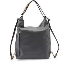 Picard Sonja Women's Bag and Backpack Made of Nylon, Large with Zip, Bag Bag and Backpack, Everyday Use, Going Out, charcoal