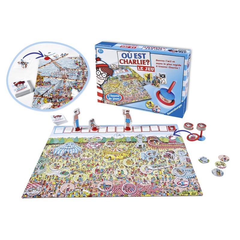 Ravensburger – 26569 – Party Game Where Is Charlie?