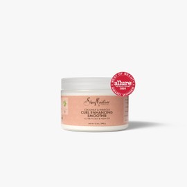 SheaMoisture SheaMoisture Smoothie Curl Enhancing Cream Coconut and Hibiscus for Thick, Curly Hair Sulfate Free and Paraben Free 12 oz