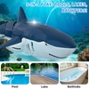 BLmukce 2.4GHz Remote Control Shark Toy for Pool, 1:18 Scale