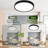 hykolity 9 Inch Selectable CCT LED Round Flat Panel Light,