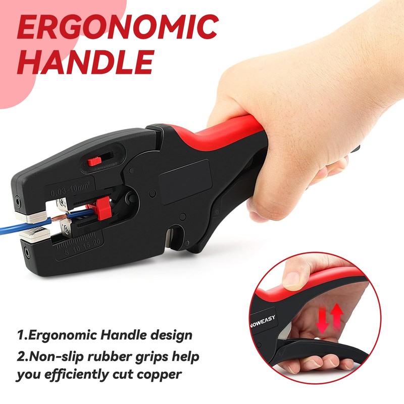 xolear Automatic Wire Stripper, 2 in 1 Wire Stripping Tool,