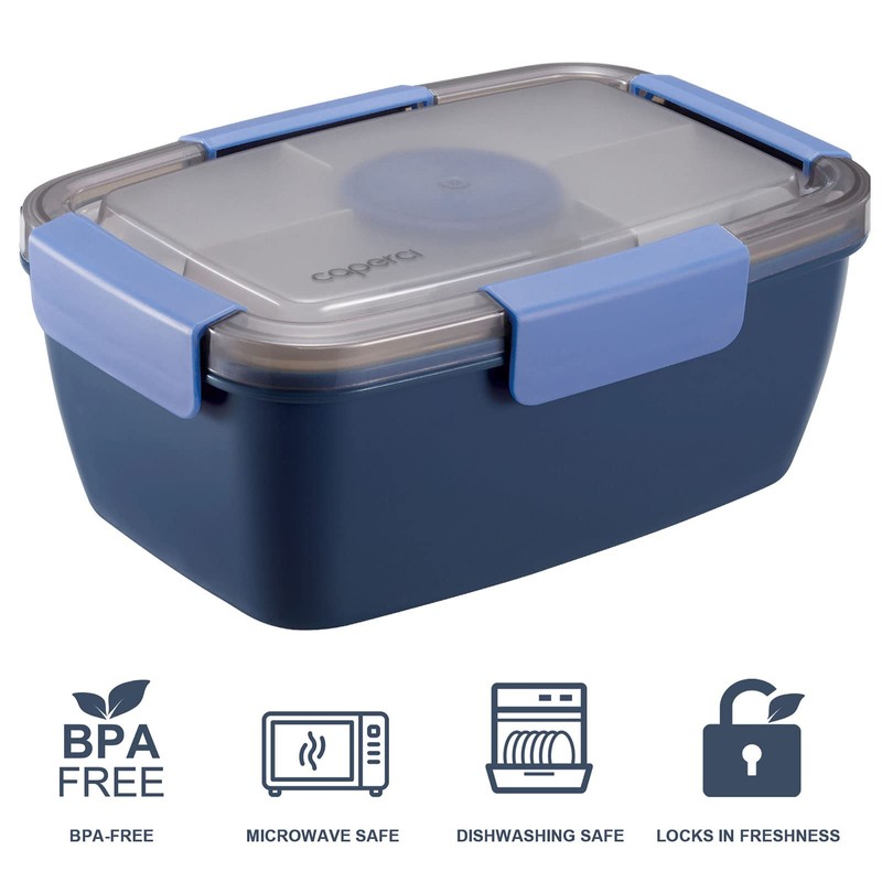 Caperci Caperci Large Salad Container Bowl for Lunch - Better