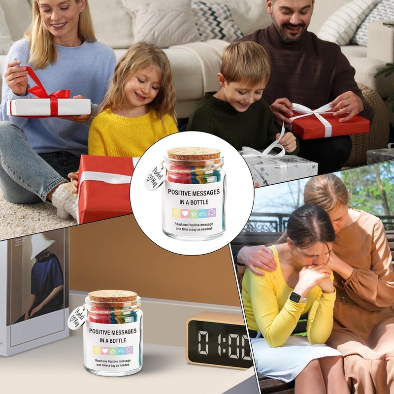 Positive Messages in a Bottle for Kids - Portable Motivational