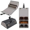 JUMRHFAN Sunglasses Organiser Travel Glasses Case Foldable Multiple Pairs Glasses