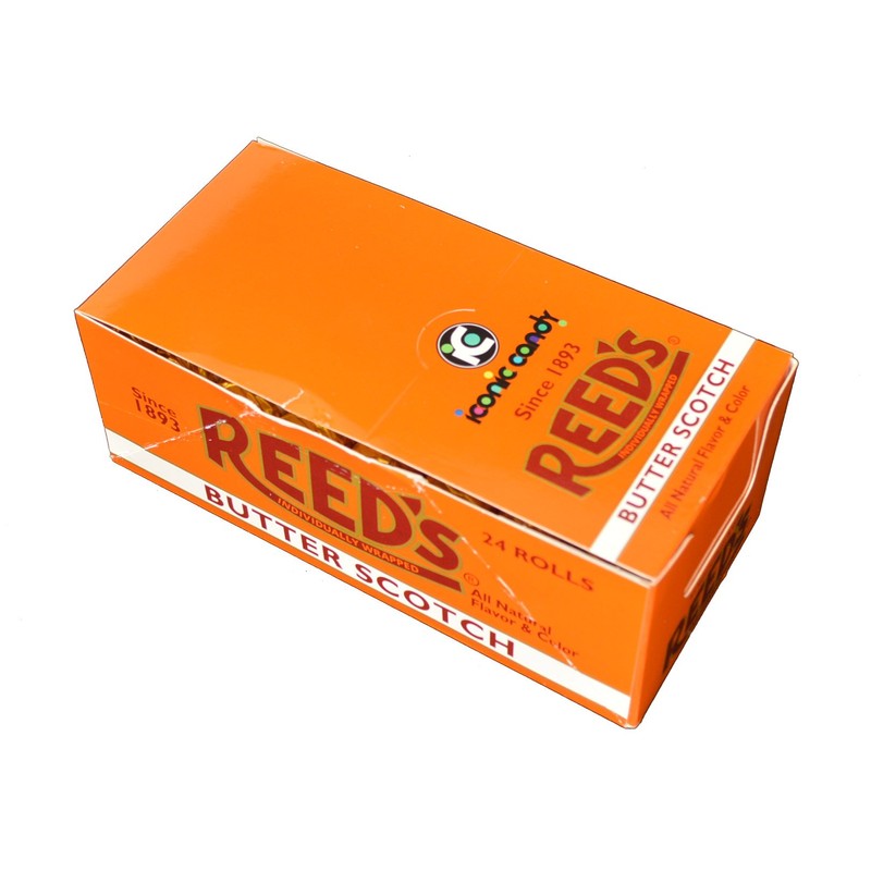 Reed's Hard Candy Butterscotch Rolls