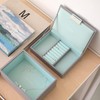 Stackers Dove Grey & Mint Mini Jewellery Box - Set
