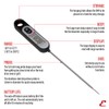 Escali Long Stem Digital Thermometer for Meat, Frying, Cooking, Candy