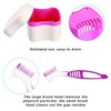 BTwood - Denture Bath Kit - Includes 2 Denture Bath