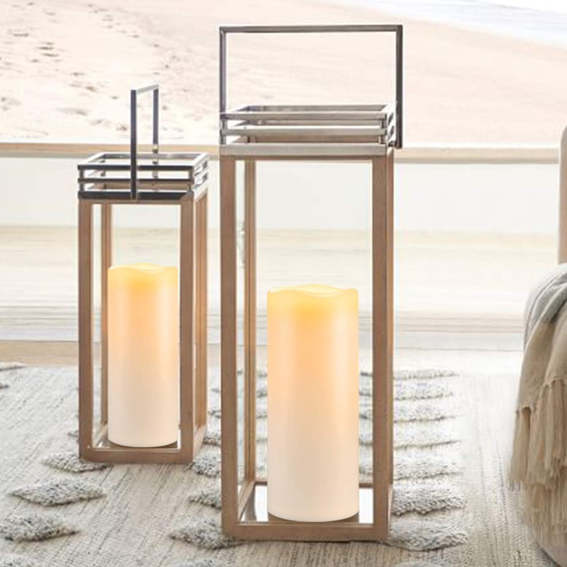 Amagic 2 Pack 10" x 4" Outdoor Plastic Electric flameless