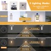 EIKESN Outdoor Motion Sensor Light, White Exterior Wall Lighting Fixtures,Dusk