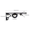 Adjustable Combination Square, 300mm Multifunctional Combination Angles Ruler for Carpenter
