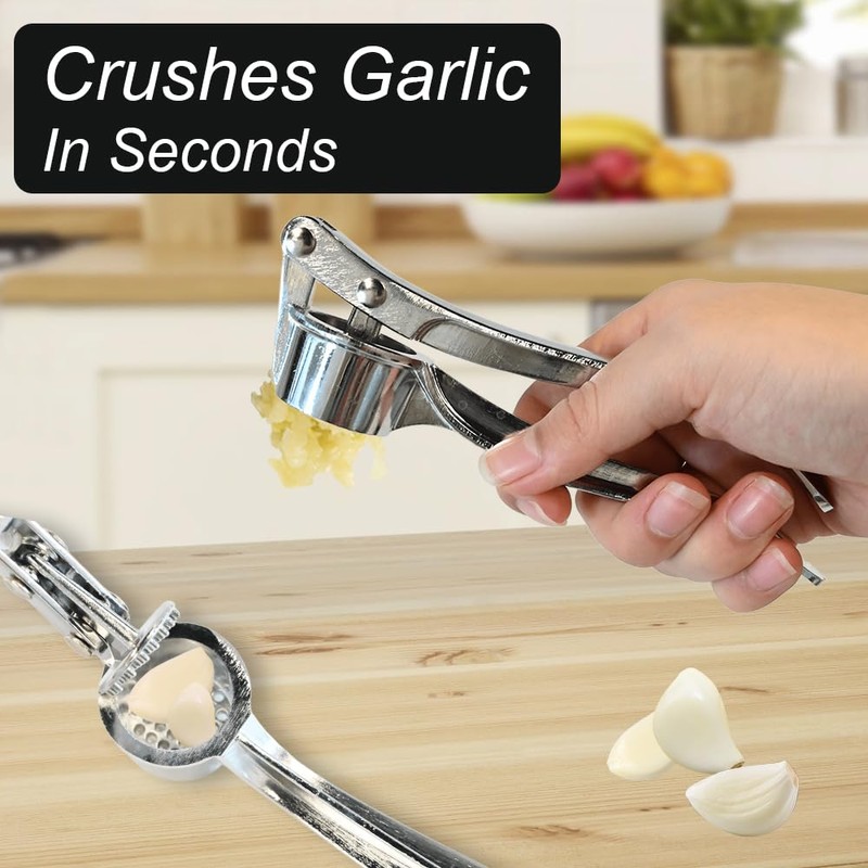 Armo® Garlic Press Mincer Crusher Professional Garlic Press Garlic Chopper