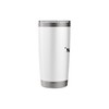 Minimalist Unique Typography Design "Invisible" Stainless Steel Insulated Tumbler