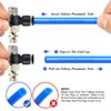 TAILONZ PNEUMATIC 2 Pack SL-1/2-N3 Push to Connect Air Line