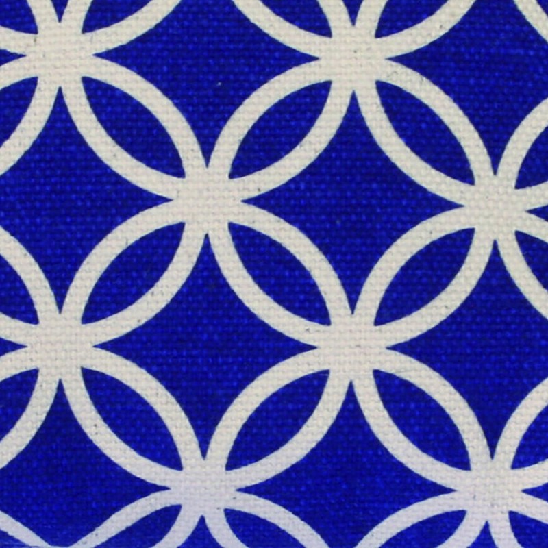 Goshikihanpudo 110175 Indigo Series Card Case with Gusset, Indigo Cloisonné