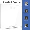 INEVIFIT Bathroom Scale, Highly Accurate Digital Bathroom Body Scale, Measures