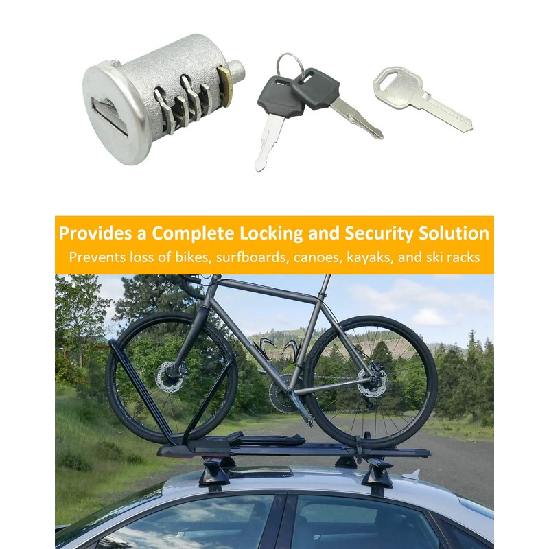 4 Pack Lock Cylinder for Yakima SKS Car Rack System