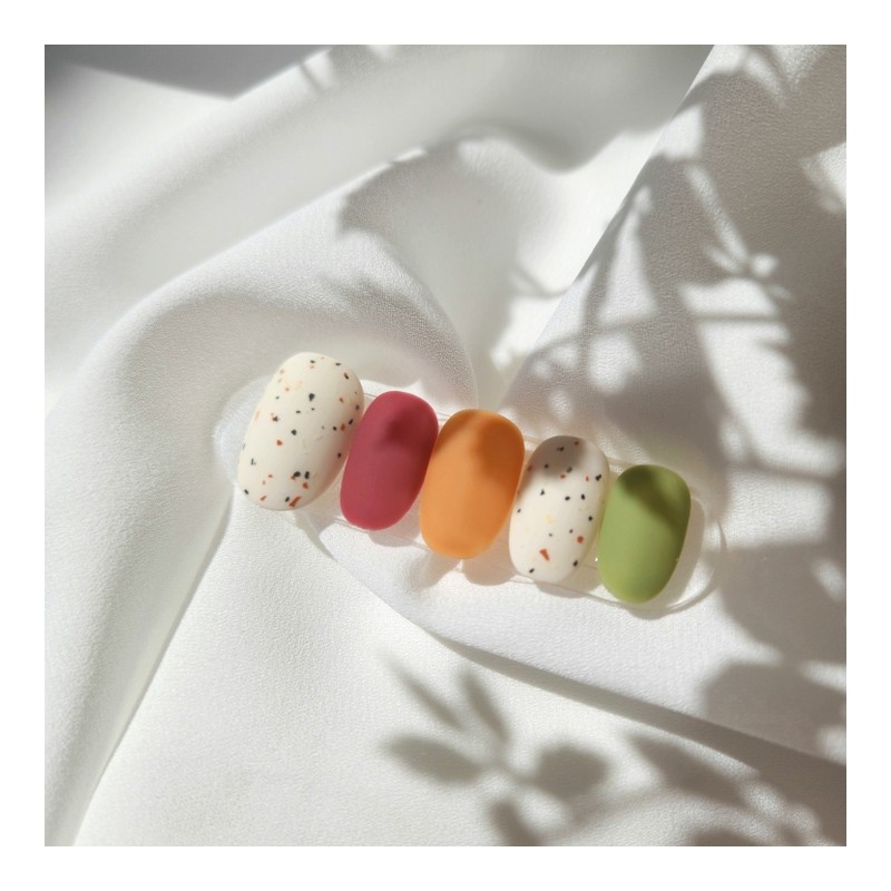 Autumn Spoon Nail Tips - Oval / 가을 한 스푼