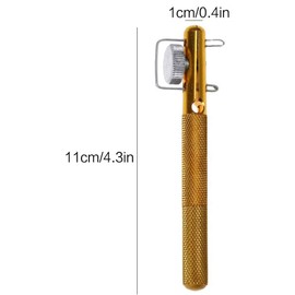 YANGWEN Aluminium Alloy Fishing Hook, Knot Tie Fishing Line Fishing Hook Manual Knotter Tie Device Fish Tool Hook Tying Device