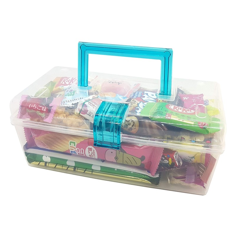 Japanese Snacks Dagashi Assorted Gift Box in Reusable Tote Box