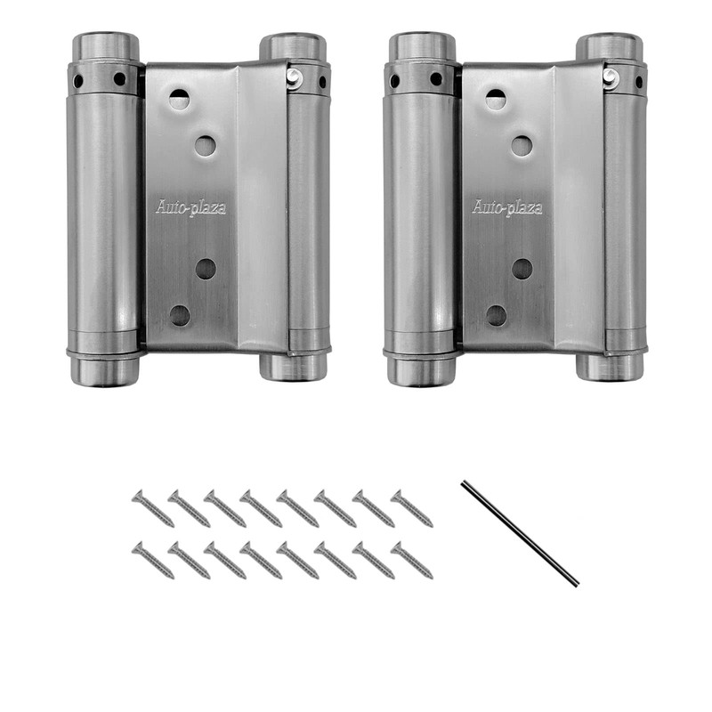 Pair of 3" (2 Pcs) Stainless Steel Cafe Saloon Door