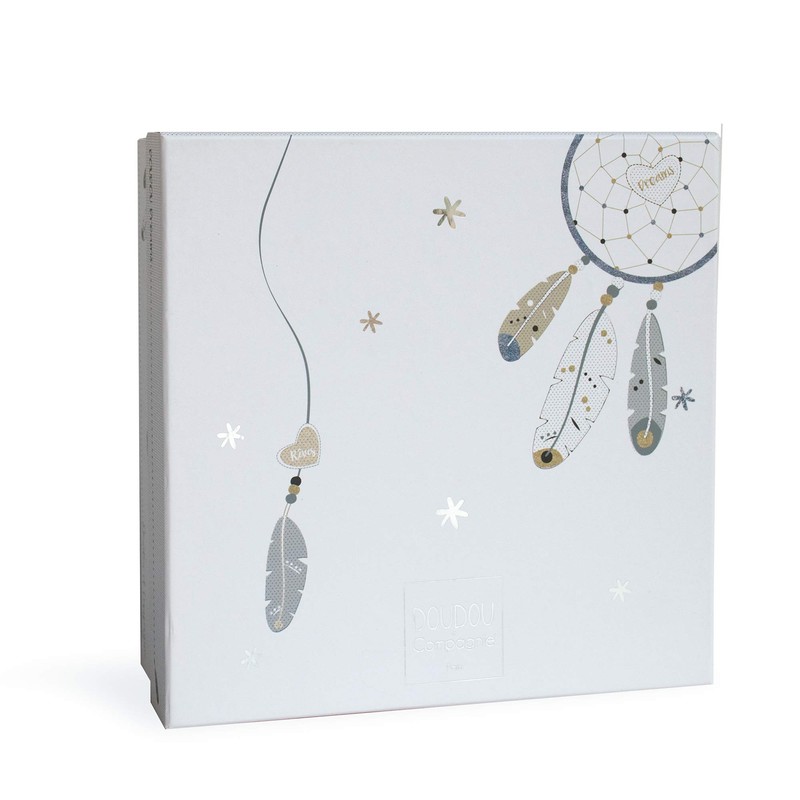 Doudou et Compagnie DC3536 ATTRAP-Reve Panda Duvet Grey