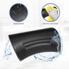 AQUADE Alster Neck Pillow for Bathtub Black - Pillow for
