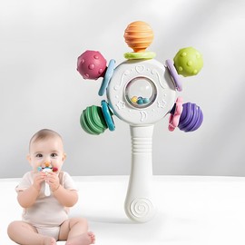 Grab Ball Baby Spielzeug, BPA-Free Teething and Grasping Toy for Senses and Chew Development
