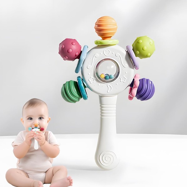 Grab Ball Baby Spielzeug, BPA-Free Teething and Grasping Toy for