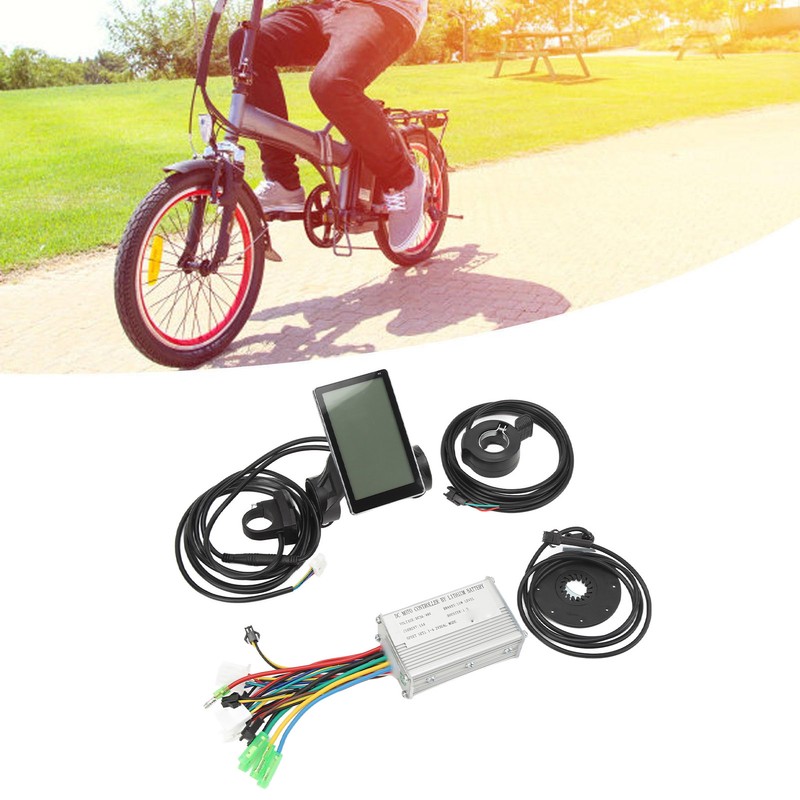 Electric Bicycle Lithium Battery Conversion Kit 15A Controller with SM
