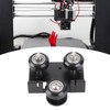 Back Support Plate Black Metal 3D Printer Extruder Back Support