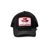 J&D Productions Black Massey Ferguson Tractor Logo Hat with Mesh