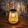 yunsheng Solar Lantern Outdoor Waterproof, 2 Pack Hanging Woven Lantern