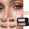 Sombra de Ojos de Doble Color,Paleta de Maquillaje de Ojos