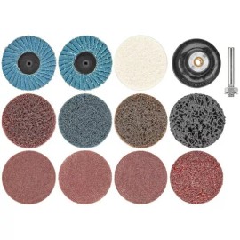 PORTER-CABLE Porter Cable PCQ12SET 2" Twist Lock Set (12pc) for Die Grinder
