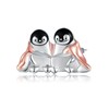 Penguin Pins Sterling Silver Penguin Brooches Penguin Jewellery Penguin Christmas