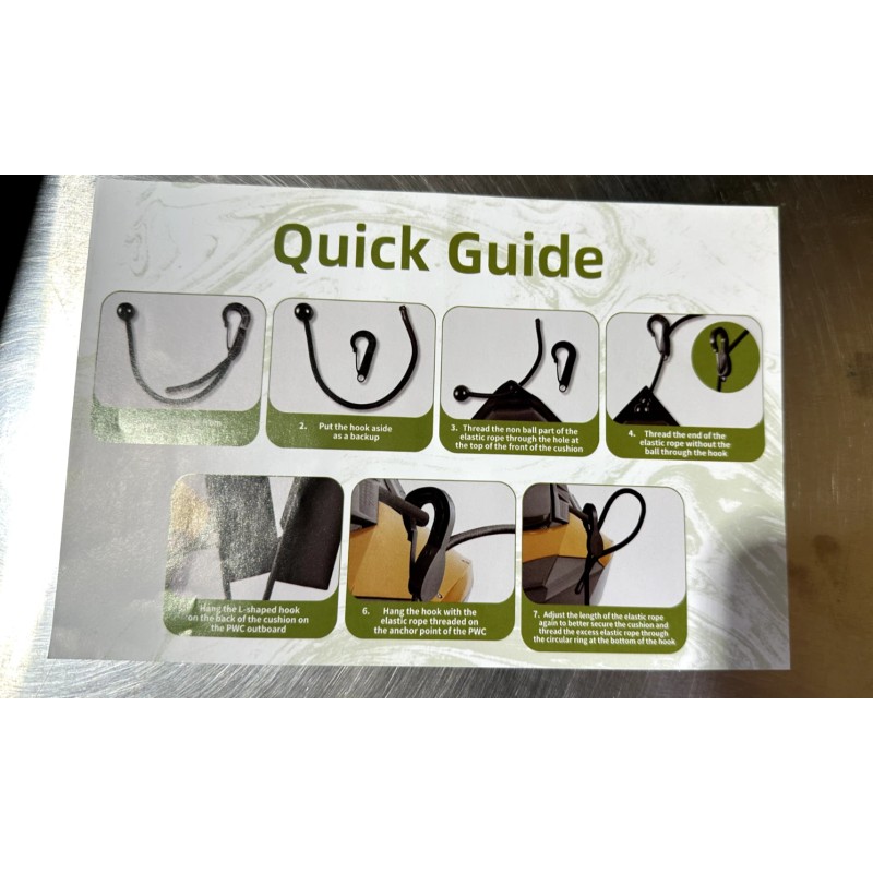 Sailortenx PWC Jet Ski Fender Bumper Soft Loop Cleats Jet