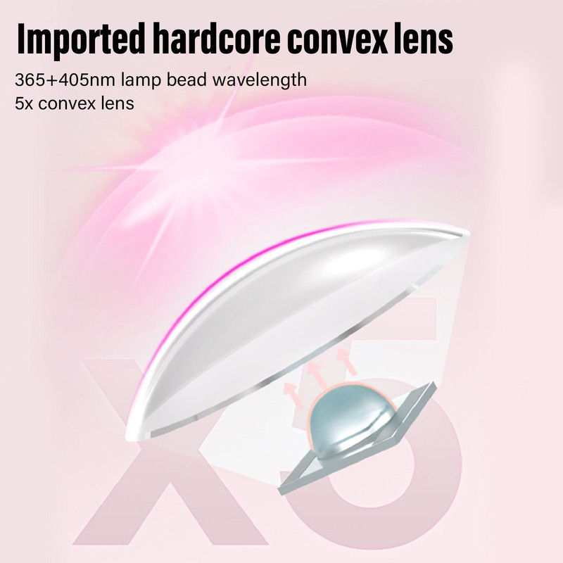 Handheld Nail Lamp Soft Light 1pcs LED Portable Cute Mini