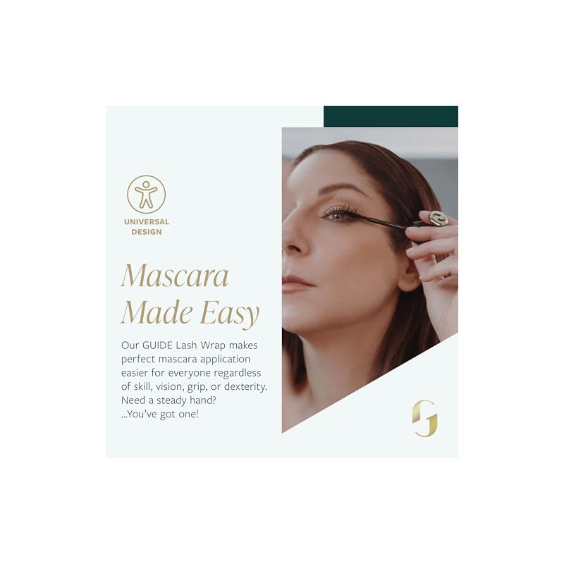 Guide Beauty Máscara Voluminizadora Lash Wrap Con Cepillo Fino Y