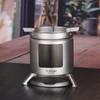 Ti artisan Titanium Backpacking Wood Burning Stove Portable Folding Camping