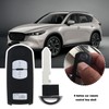 SG Store 3-Button Car Key Housing Replacement Compatible with Mazda