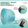 300mm Wide x 50M Long GREEN BIODEGRADABLE BUBBLE WRAP -