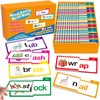 Phonics Flash Cards Word Family Build Book,Learn to Read 30