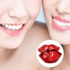 40 Piezas Mascarilla Labial Hidratante para Dormir, Gel Rojo
