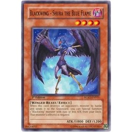 Yu-Gi-Oh! - Blackwing - Shura The Blue Flame (RGBT-EN011) - Raging Battle - 1st Edition - Common