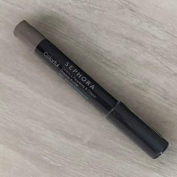 Sephora Colorful Shadow and Liner Pencil Crayon 48 Grey Stone