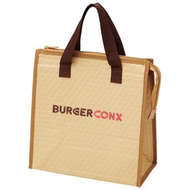 Skater FBC1-A Non-Woven Insulated Lunch Bag, 10.4 x 10.6 inches (26.5 x 27 cm), Burger Conx, Burger
