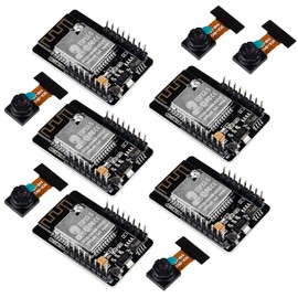 5Pcs ESP32-CAM WiFi Module ESP32 Serial to WiFi ESP32 CAM Development Board 5V Bluetooth USB to Serial Port with OV2640 Camera Module